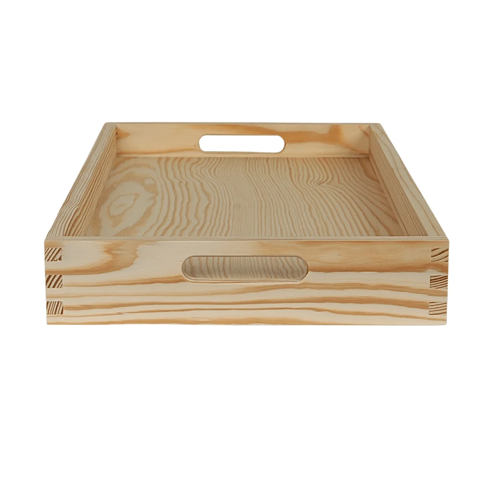 Bed Tray – Pine Wood with Folding Legs — photo 2